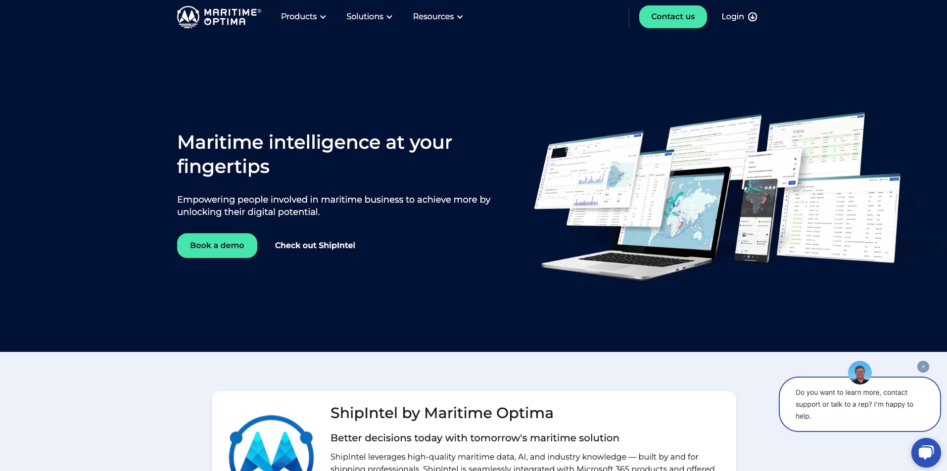 Maritime Optima case study by CodeLamda